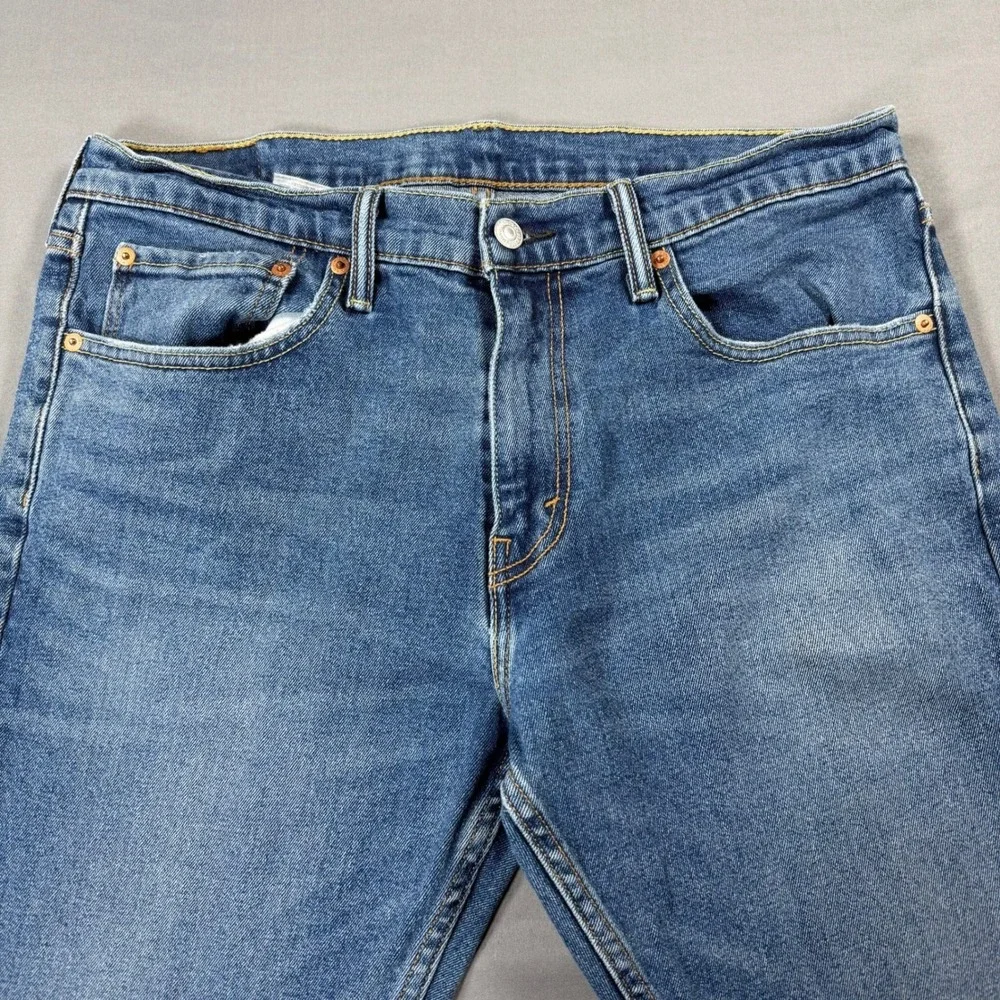 Levi's 527 Bootcut Jeans Mens 34x32 Blue Medium Wash Denim Western Cowboy